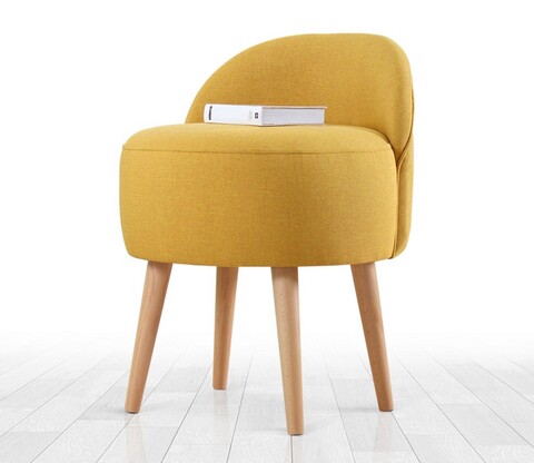 Taburet, Atelier del Sofa, 209FLF1148, Galben