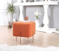 Taburet, Atelier del Sofa, 209FLF1184, Portocaliu