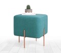Taburet, Atelier del Sofa, 209FLF1187, Verde deschis