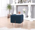 Taburet, Atelier del Sofa, 209FLF1192, Albastru navy