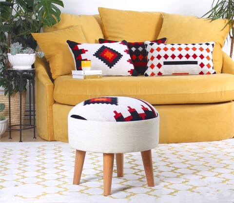 Taburet, Atelier del Sofa, 209FLF1110, Multicolor