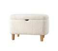Taburet, Atelier del Sofa, 209FLF1320, Alb