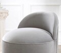 Taburet, Atelier del Sofa, 209FLF1109, Gri deschis