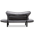 Canapea extensibila 2 locuri, Futon, 859FTN1229, Metal, Gri