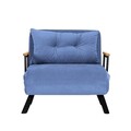 Fotoliu extensibil, Atelier del Sofa, 859FTN2324, Albastru