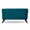 Canapea extensibila 2 locuri, Futon, 859FTN1276, Metal , Verde petrol