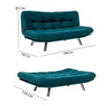 Canapea extensibila 3 locuri, Atelier del Sofa, 859FTN2803, Verde petrol