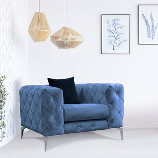 108x73x90 cm, Albastru