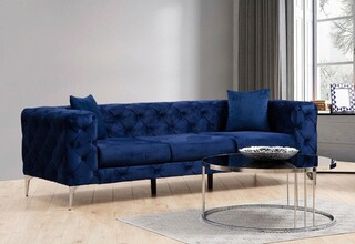237x70x90 cm, Albastru navy