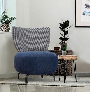 64x84x74 cm, Albastru inchis