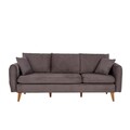 Canapea 3 locuri, Atelier del Sofa, 867UNQ1351, Antracit