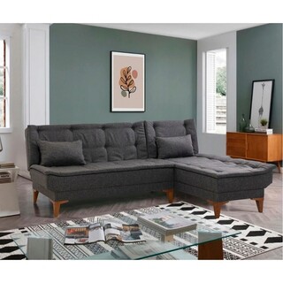 225x86x85 cm, Antracit