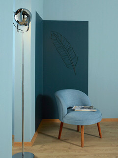 60x66x67 cm, Albastru indigo