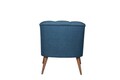 Fotoliu, Zeon, 558ZEN1182, Lemn, Albastru