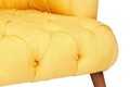 Fotoliu, Zeon, 558ZEN1181, Lemn, Galben
