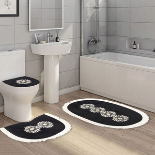 Negru;Alb, 60x110 cm