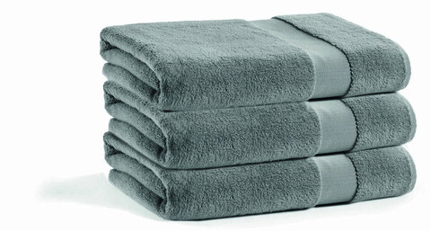 Prosop de baie, L'appartement , Valencia Wash, 80% Bumbac/20% Bambus, Gri inchis