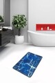 Covoras de baie, L'essentiel Maison, Denim Djt, 40x60 cm, Multicolor