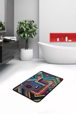 Covoras de baie, L'essentiel Maison, Maglie Djt, 40x60 cm, Multicolor