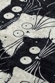 Covoras de baie, L'essentiel Maison, White Cats Djt, 40x60 cm, Multicolor