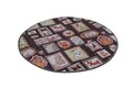 Covoras de baie, L'essentiel Maison, Callatte Circle Djt 80, Multicolor
