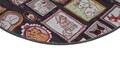Covoras de baie, L'essentiel Maison, Callatte Circle Djt 80, Multicolor