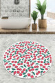 Covoras de baie, L'essentiel Maison, Ciliegia Circle Djt 80, Multicolor