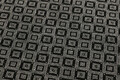 Covoras de baie, L'essentiel Maison, Straordinario Black Circle Djt 80, Negru / Antracit / Alb