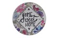 Covoras de baie, L'essentiel Maison, Topiary Circle Djt 80, Multicolor