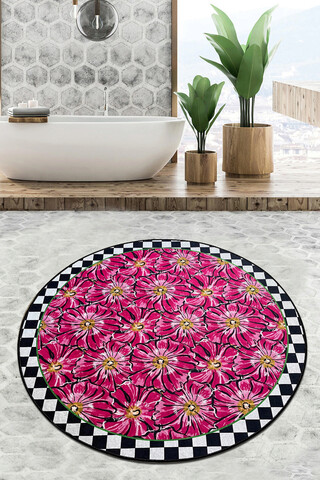 Covoras de baie, L'essentiel Maison, Habena Djt (80 cm), Multicolor