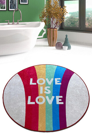 Covoras de baie, L'essentiel Maison, Sanctus Djt (80 cm), Multicolor