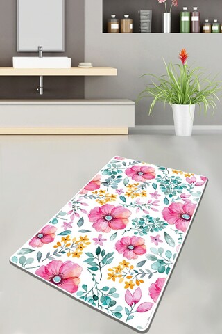 Covoras de baie, L'essentiel Maison, Azalea (80 x 100), 80x100 cm, Poliester, Multicolor