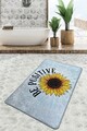 Covoras de baie, L'essentiel Maison, Be Positive Djt (70 x 120), 70x120 cm, Poliester, Multicolor