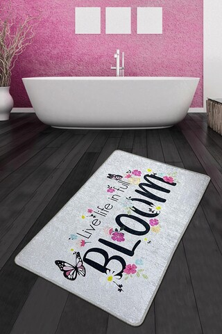 Covoras de baie, L'essentiel Maison, Bloom Djt (80 x 100), 80x100 cm, Multicolor