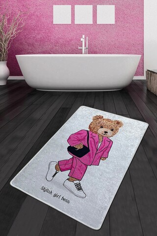 Covoras de baie, L'essentiel Maison, Boss Girl Djt (80 x 100), 80x100 cm, Multicolor