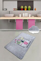 Covoras de baie, L'essentiel Maison, Botanical Sweets (80 x 100), 80x100 cm, Poliester, Multicolor