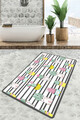 Covoras de baie, L'essentiel Maison, Catinus Cactus Djt 80x100, 80x100 cm, Multicolor