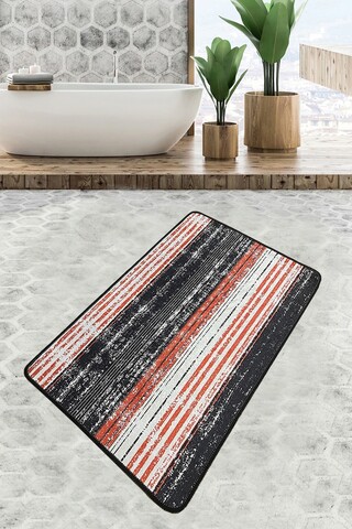 Covoras de baie, L'essentiel Maison, Flang, Poliester, Multicolor