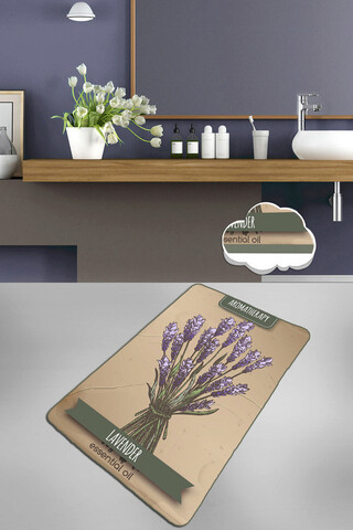 Covoras de baie, L'essentiel Maison, Smell (70 x 120), 70x120 cm, Poliester, Multicolor