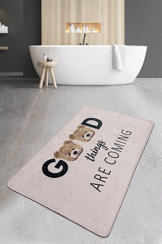 Covoras de baie, L'essentiel Maison, Things Djt (70 x 120), 70x120 cm, Poliester, Multicolor