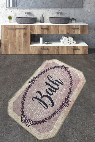 Covoras de baie, L'essentiel Maison, Voten, Poliester, Multicolor