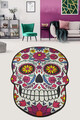 Covoras de baie, L'essentiel Maison, Skull Djt (80 x 100), 80x100 cm, Multicolor
