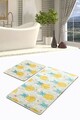 Set covorase de baie, L'essentiel Maison, Ananas Djt, Multicolor