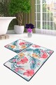 Set covorase de baie, L'essentiel Maison, Claire, Multicolor