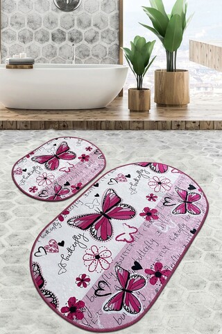 Set covorase de baie, L'essentiel Maison, Danous Djt, Poliester, Multicolor