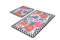Set covorase de baie, L'essentiel Maison, Flori, Multicolor