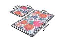 Set covorase de baie, L'essentiel Maison, Flori, Multicolor