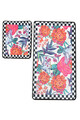 Set covorase de baie, L'essentiel Maison, Flori, Multicolor