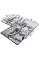 Set covorase de baie, L'essentiel Maison, Hand Draw, Multicolor