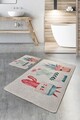 Set covorase de baie, L'essentiel Maison, Happy Cactus, Multicolor